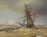 марины,картина на холсте,буря,морской пейзаж